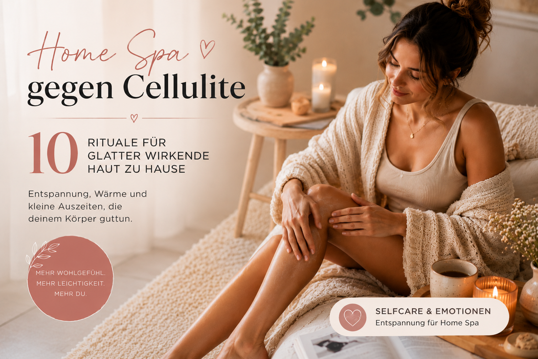 Home Spa gegen Cellulite: 10 Rituale für glatter wirkende Haut zu Hause