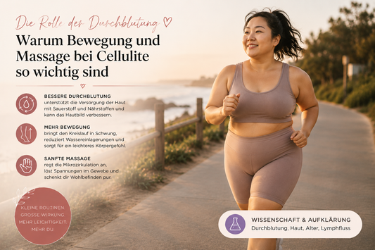 Die Rolle der Durchblutung: Warum Bewegung und Massage bei Cellulite so wichtig sind